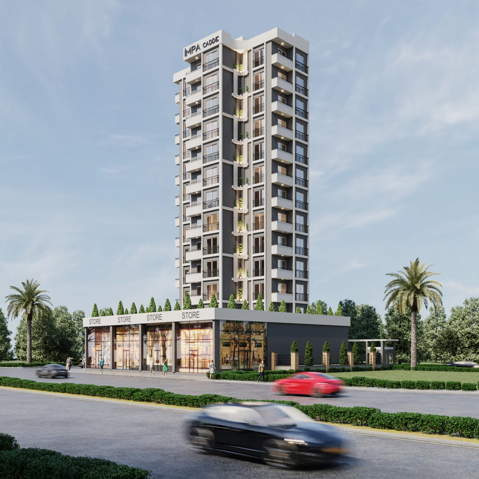 İmpa Cadde projemizin kazısı başladı.